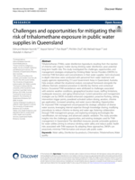 Challenges and opportunities for mitigating the risk of trihalomethane exposure in public water supplies in Queensland