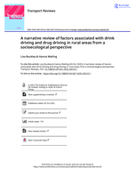 A narrative review of factors associated with drink driving and drug driving in rural areas from a socioecological perspective