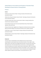 Global Evidence on the Incidence and Prevalence of Traumatic Fistula Resulting from Sexual Violence: A Scoping Review