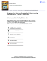 Empowering Women Engaged with Community Corrections to Enhance Outcomes