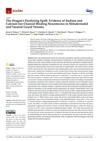 The Dragon's Paralysing Spell: Evidence of Sodium and Calcium Ion Channel Binding Neurotoxins in Helodermatid and Varanid Lizard Venoms