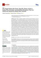 The Target Selects the Toxin: Specific Amino Acids in Snake-Prey Nicotinic Acetylcholine Receptors That Are Selectively Bound by King Cobra Venoms