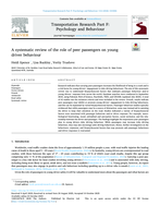 A systematic review of the role of peer passengers on young driver behaviour