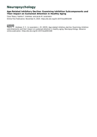 Age-related inhibitory decline: Examining inhibition subcomponents and their impact on sustained attention in healthy aging