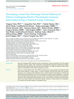 Developing a Same-Day Discharge Clinical Pathway for Patients Undergoing Elective Percutaneous Coronary Intervention Using a Nominal Group Technique
