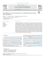 Host influence on survival and growth of two sandalwood species during early development