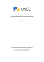 The Dynamic Range of Songwriter Activism: Musical Approaches to the Cultural Aspects of Climate Change