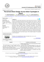 Perceived Urban Design Across Urban Typologies in Hanoi