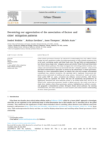 Decentring our appreciation of the association of factors and cities' mitigation patterns
