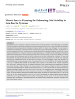 Virtual Inertia Planning for Enhancing Grid Stability in Low-Inertia Systems