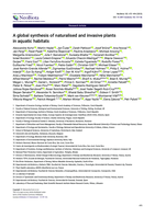 A global synthesis of naturalised and invasive plants in aquatic habitats