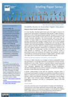 Disability Access to Australian Higher Education