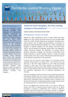 Autism at work campaigns: Are they creating inclusion in the workforce?
