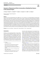 Dynamics of Bacterial and Vibrio Communities in Blacklip Rock Oysters in the Seasonal Tropics