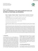 Fatty Acid Modulation of the Endocannabinoid System and the Effect on Food Intake and Metabolism