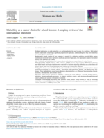 Midwifery as a career choice for school leavers: A scoping review of the international literature