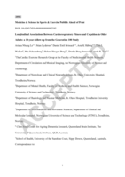 Longitudinal Associations Between Cardiorespiratory Fitness and Cognition in Older Adults: a 10-year-follow-up from the Generation 100 Study