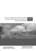 End-of-Life Timber Utility Poles in Australia: Volumes, Disposal Practices, and Circular-Economy Opportunities