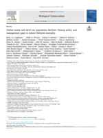 Global manta and devil ray population declines: Closing policy and management gaps to reduce fisheries mortality