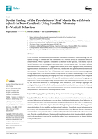 Spatial Ecology of the Population of Reef Manta Rays (Mobula alfredi) in New Caledonia Using Satellite Telemetry 2—Vertical Behaviour