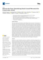 Between the Trees: Quantifying Koala Ground Movement for Conservation Action