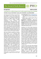 A perspective on Illicit drug use for Pacific people living in New Zealand