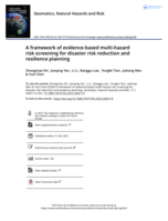 A framework of evidence-based multi-hazard risk screening for disaster risk reduction and resilience planning