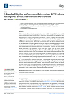 A Preschool Rhythm and Movement Intervention: RCT Evidence for Improved Social and Behavioral Development