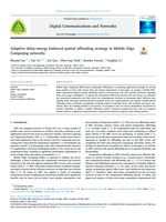 Adaptive delay-energy balanced partial offloading strategy in Mobile Edge Computing networks