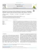 Exploring the associations among halogenated compounds in Asparagopsis taxiformis: temporal shifts and bacterial impacts under intensive cultivation