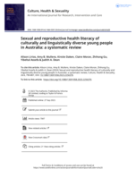 Sexual and reproductive health literacy of culturally and linguistically diverse young people in Australia: a systematic review