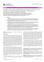 The effect of varenicline administration on cannabis and tobacco use in cannabis and nicotine dependent individuals