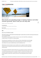 Bull sharks are spending longer in Sydney Harbour and other summer grounds. Here’s how you can stay safe