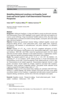 Modelling Adolescent Loneliness via Empathy, Social Goals and Social Capital: A Self-Determination Theoretical Perspective