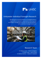 Identifying the microfoundations of foresightfulness in organisations: Lessons in organisational learning and knowledge management through the operationalisation of the Individual Foresight framework