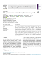 Multi-agent reinforcement curriculum learning for real unmanned ground vehicles