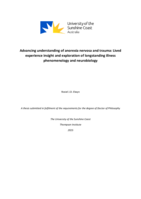 Advancing understanding of anorexia nervosa and trauma: Lived experience insight and exploration of longstanding illness phenomenology and neurobiology