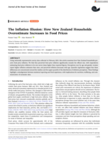 The Inflation Illusion: How New Zealand Households Overestimate Increases in Food Prices