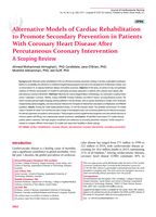 Alternative Models of Cardiac Rehabilitation to Promote Secondary Prevention in Patients With Coronary Heart Disease After Percutaneous Coronary Intervention