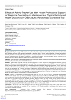Consumer-Based Wearable Activity Trackers Increase Physical Activity Participation: Systematic Review and Meta-Analysis