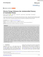 Diverse Forage Enhances the Antimicrobial Potency of Australian Honey