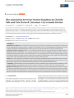 The Association Between Partner Reactions to Chronic Pain and Pain‐Related Outcomes: A Systematic Review