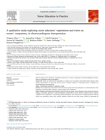 A qualitative study exploring nurse educators’ experiences and views on nurses’ competency in electrocardiogram interpretation