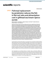 Fishmeal replacement by periphyton reduces the fish in fish out ratio and alimentation cost in gilthead sea bream Sparus aurata