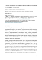 Comparing Direct Text and Web-based Survey Responses to Pregnancy Questions in SMS4dads program – Technical Report