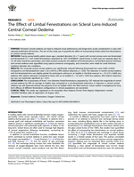 The Effect of Limbal Fenestrations on Scleral Lens-Induced Central Corneal Oedema