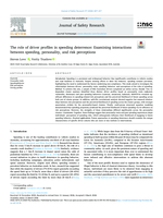 The role of driver profiles in speeding deterrence: Examining interactions between speeding, personality, and risk perceptions