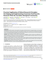 Practical Application of Ethical Research Principles: Developing and Implementing Grassroots Food Security Research With the Yarrabah Aboriginal Community
