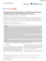 Timing Intervals and Frequency of Adenoma Surveillance Colonoscopies in Central Queensland, Australia