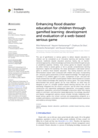 Enhancing Flood Disaster Education for Children Through Gamified Learning: Development and Evaluation of a Web-Based Serious Game